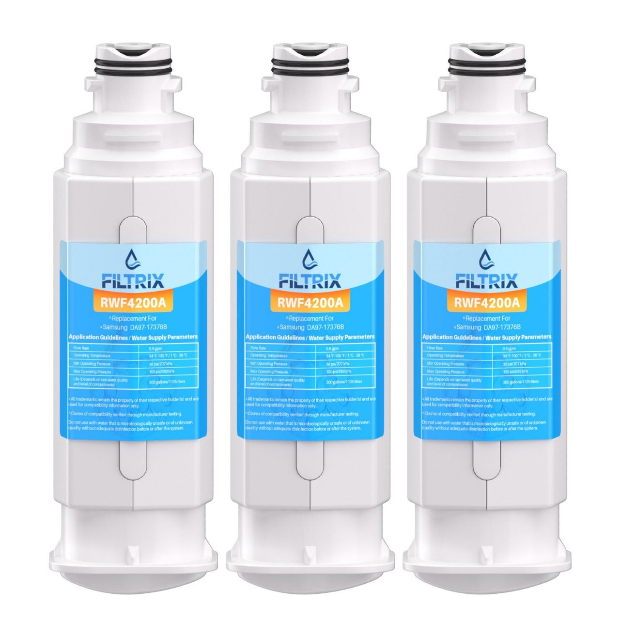 Filtrix Replacement for Samsung DA97-17376B Water Filter