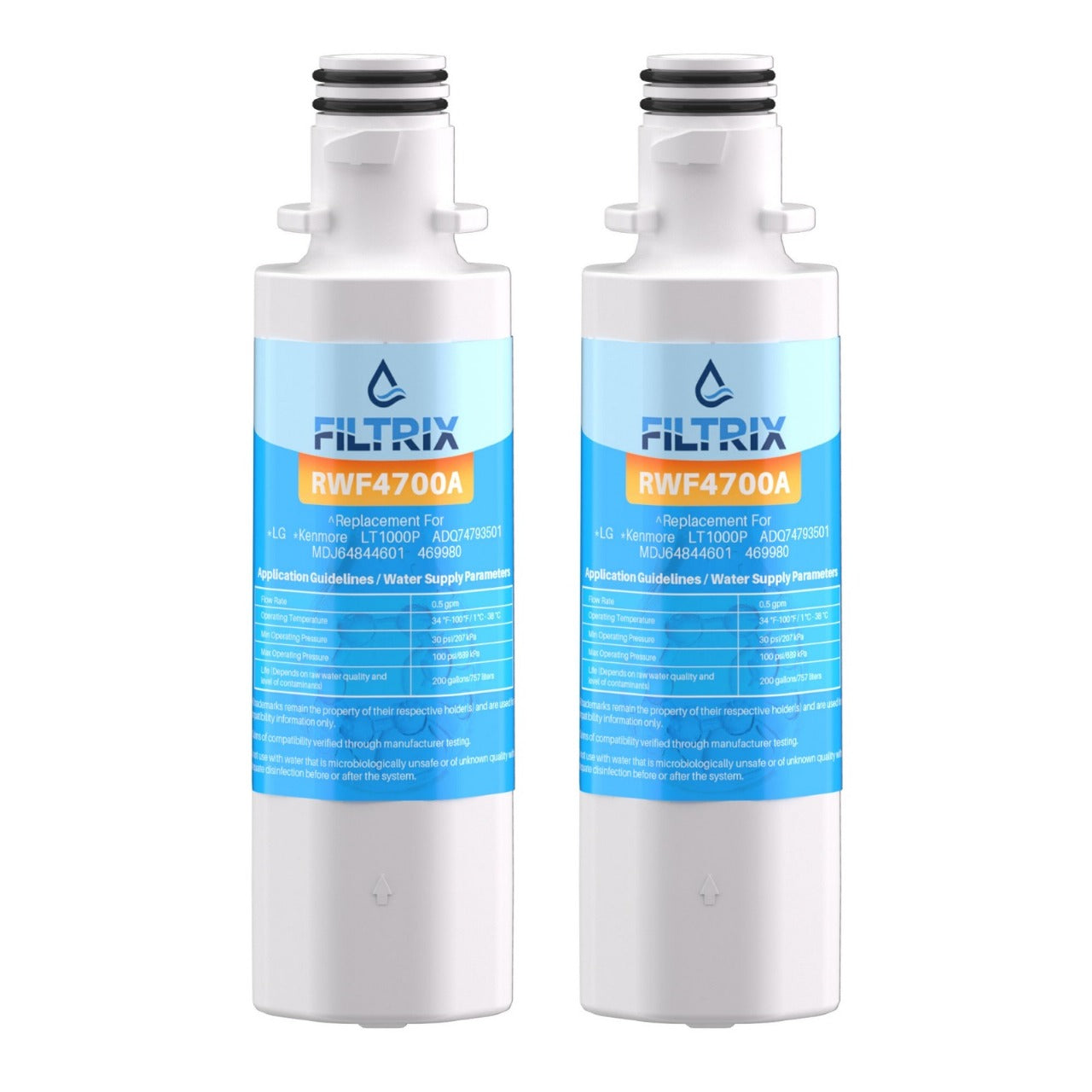 Filtrix Replacement for Kenmore 469980 Refrigerator Water Filter