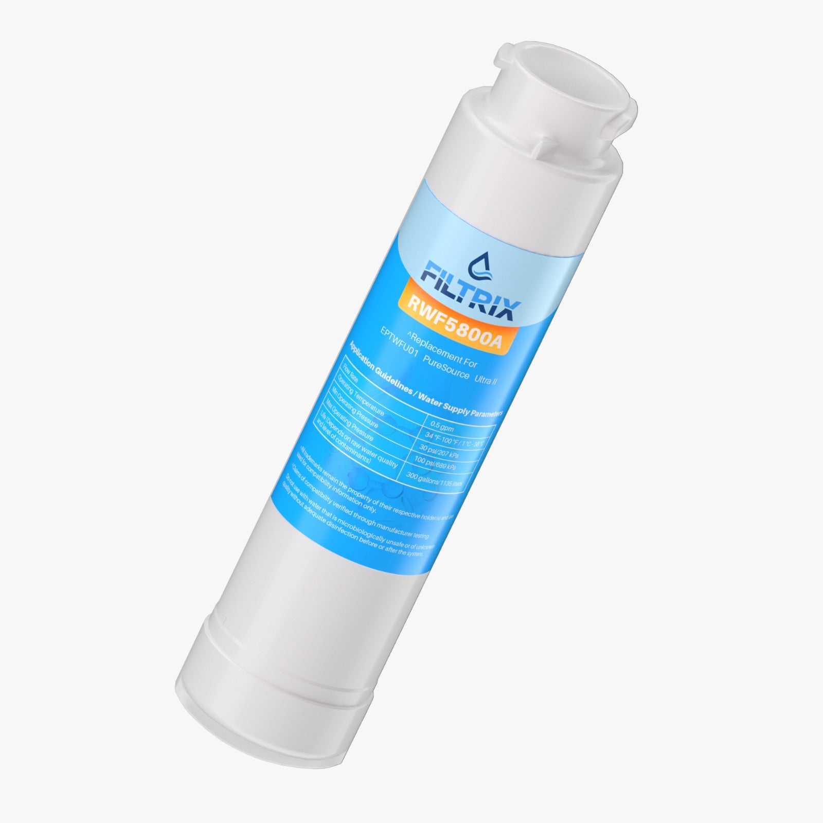 Filtrix Replacement for Frigidaire EPTWFU01 Refrigerator Water Filter